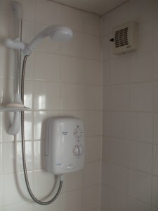 Bathroom electric shower