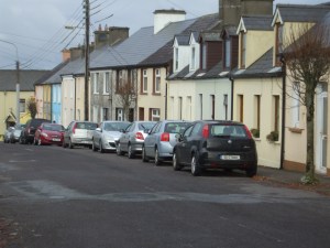 View of Hegarty Street towards town center